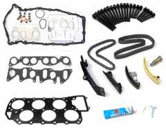 Timing Chain Kit Duplex includes Head gasket kit and cylinder head bolts - VW VR6 Motor AAA,ABV