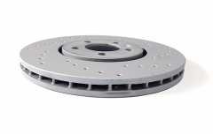 Zimmermann Cross-drilled Rotors 280mm - Front - VW VR6