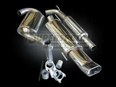 SUPERSPORT INOX sport exhaustsystem - VW Golf III Sedan and Convertible