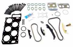 Timing Chain Kit includes Head gasket kit and cylinder head bolts - VW / SEAT VR5, V5 Engine AGZ