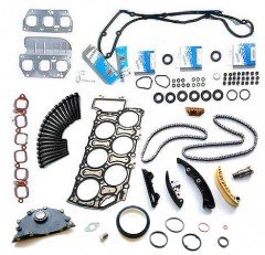 Timing Chain Kit with Engine Gasket Set - Audi, Porsche, VW 3.2 V6, R32 Engine
