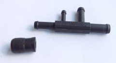 Stutzen und Verschlusskappe gebraucht VW 16V 1.8 KR Scirocco II 027133382F, 035133335