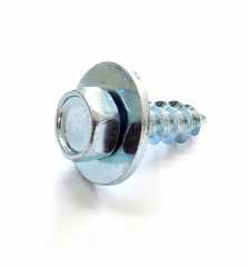 Sechskant Blechschraube mit Scheibe 6,5 x 19 mm